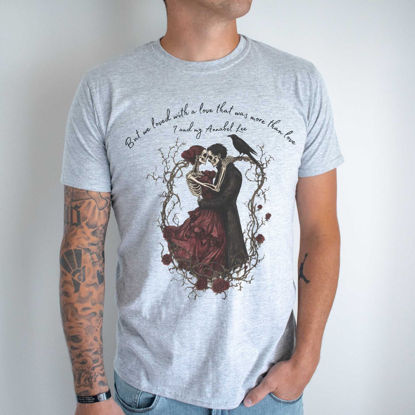 Annabel Lee Edgar Allan Poe Shirt T-Shirt The Mystic Eden Bookish Book Lovers
