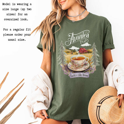 Anne of Green Gables Avonlea Tea Shirt T-Shirt The Mystic Eden Bookish Book Lovers