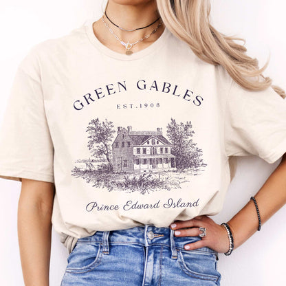 Anne of Green Gables Prince Edward Island T-Shirt Natural / S T-Shirt The Mystic Eden Bookish Book Lovers
