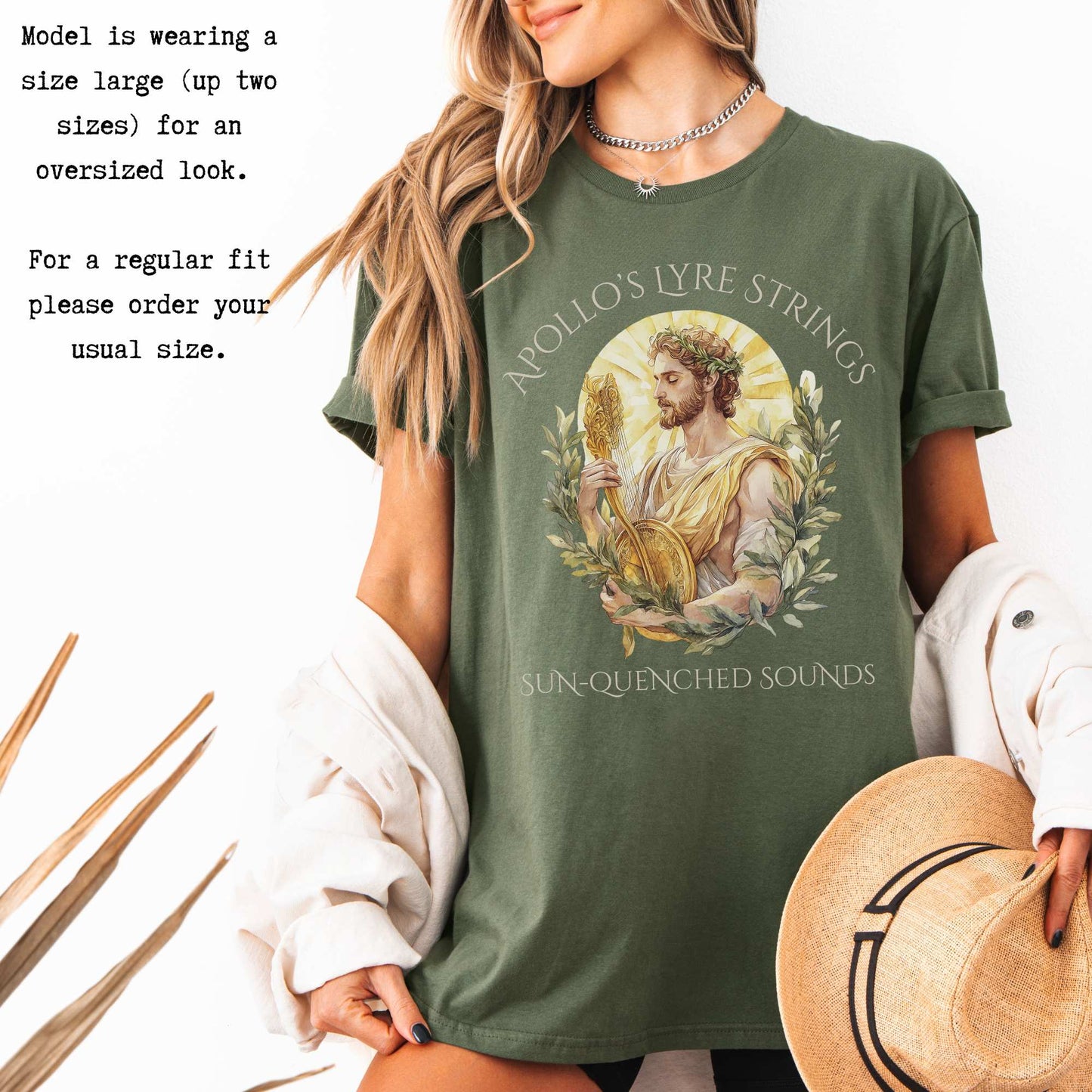 Apollo's Lyre Strings Shirt T-Shirt The Mystic Eden Bookish Book Lovers