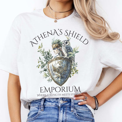 Athena's Shield Emporium Tee White / S T-Shirt The Mystic Eden Bookish Book Lovers