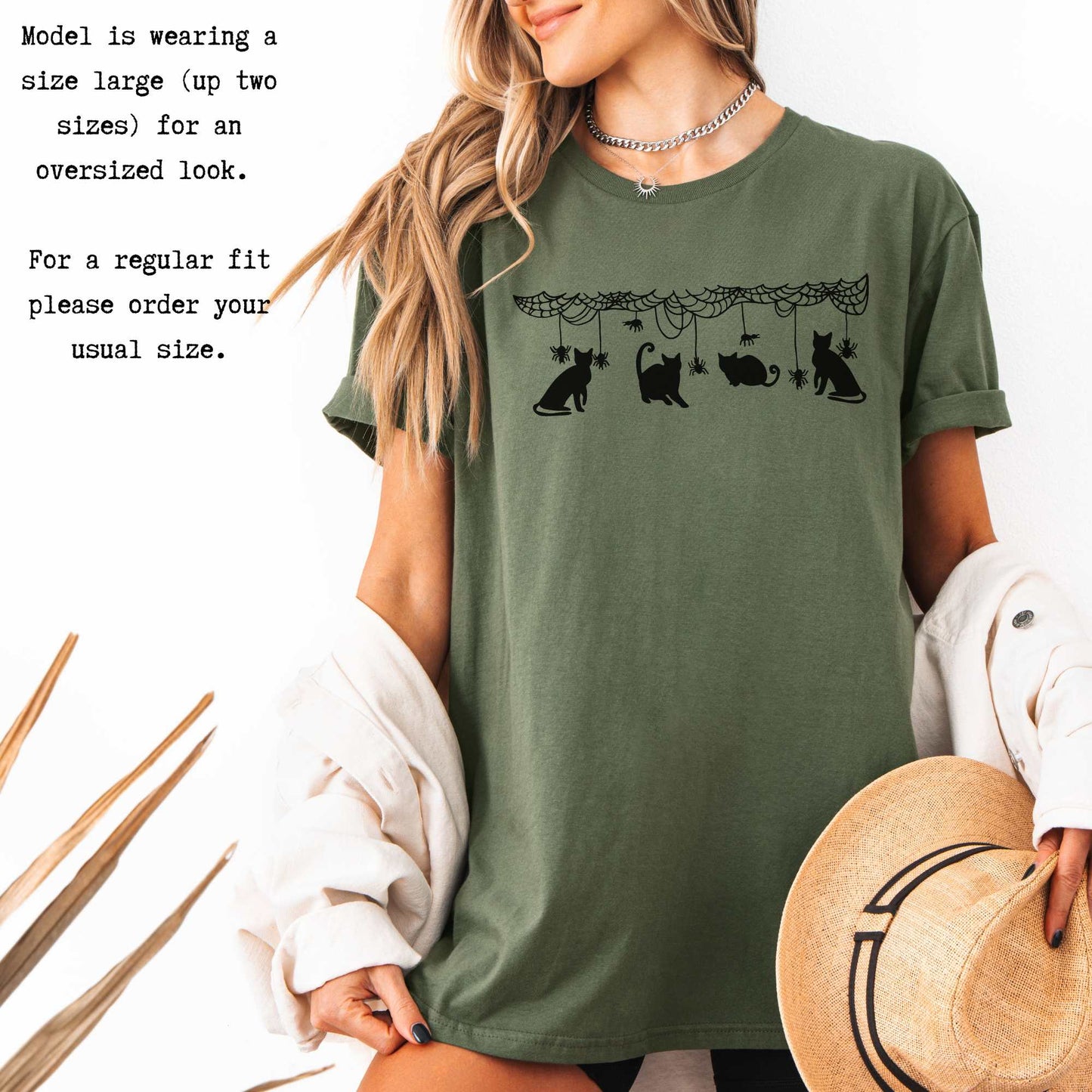 Cute Black Cats Playing Halloween T-Shirt T-Shirt The Mystic Eden Bookish Book Lovers