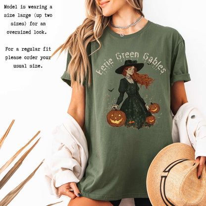 Eerie Green Gables Halloween Shirt T-Shirt The Mystic Eden Bookish Book Lovers
