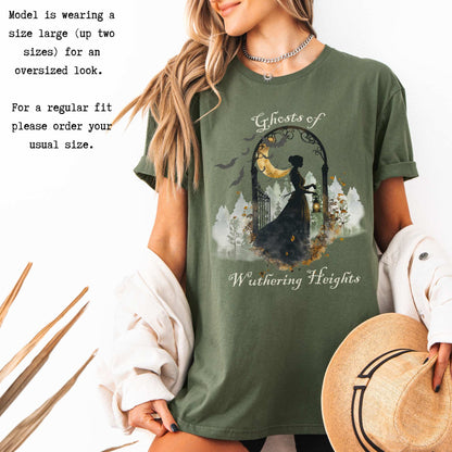Ghosts of Wuthering Heights Halloween Shirt T-Shirt The Mystic Eden Bookish Book Lovers