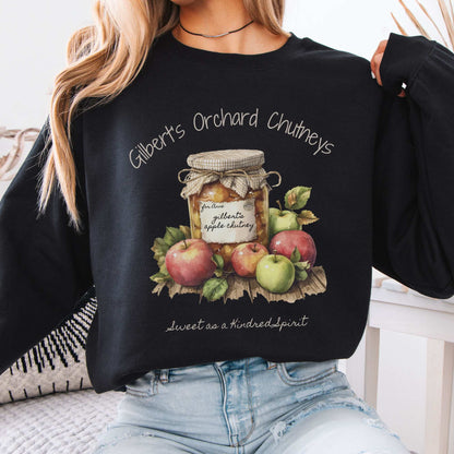 Gilbert's Orchard Chutneys Sweatshirt Black / S Sweatshirt The Mystic Eden Bookish Book Lovers