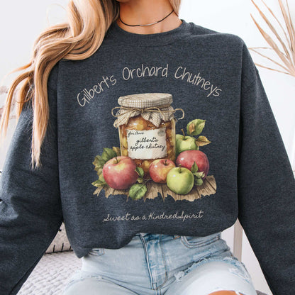 Gilbert's Orchard Chutneys Sweatshirt Dark Heather / S Sweatshirt The Mystic Eden Bookish Book Lovers