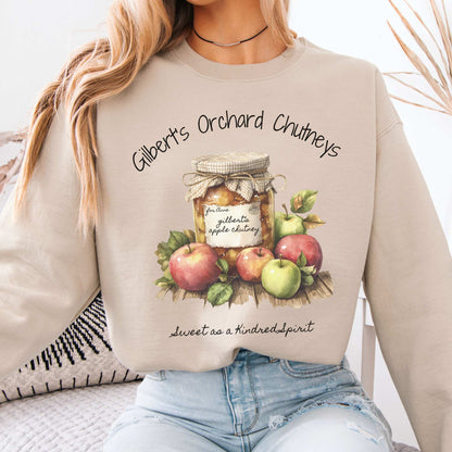 Gilbert's Orchard Chutneys Sweatshirt Sand / S Sweatshirt The Mystic Eden Bookish Book Lovers