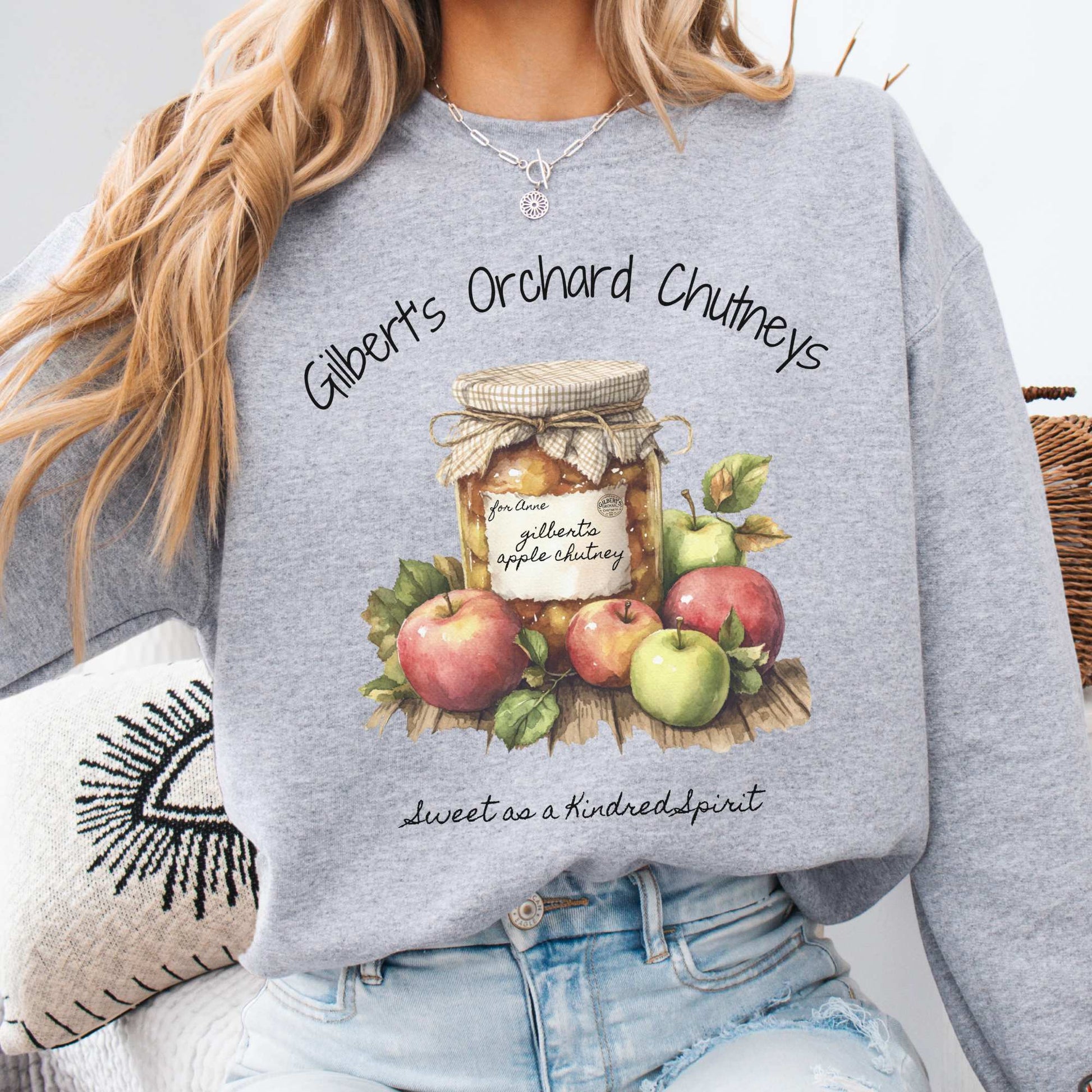 Gilbert's Orchard Chutneys Sweatshirt Sport Grey / S Sweatshirt The Mystic Eden Bookish Book Lovers