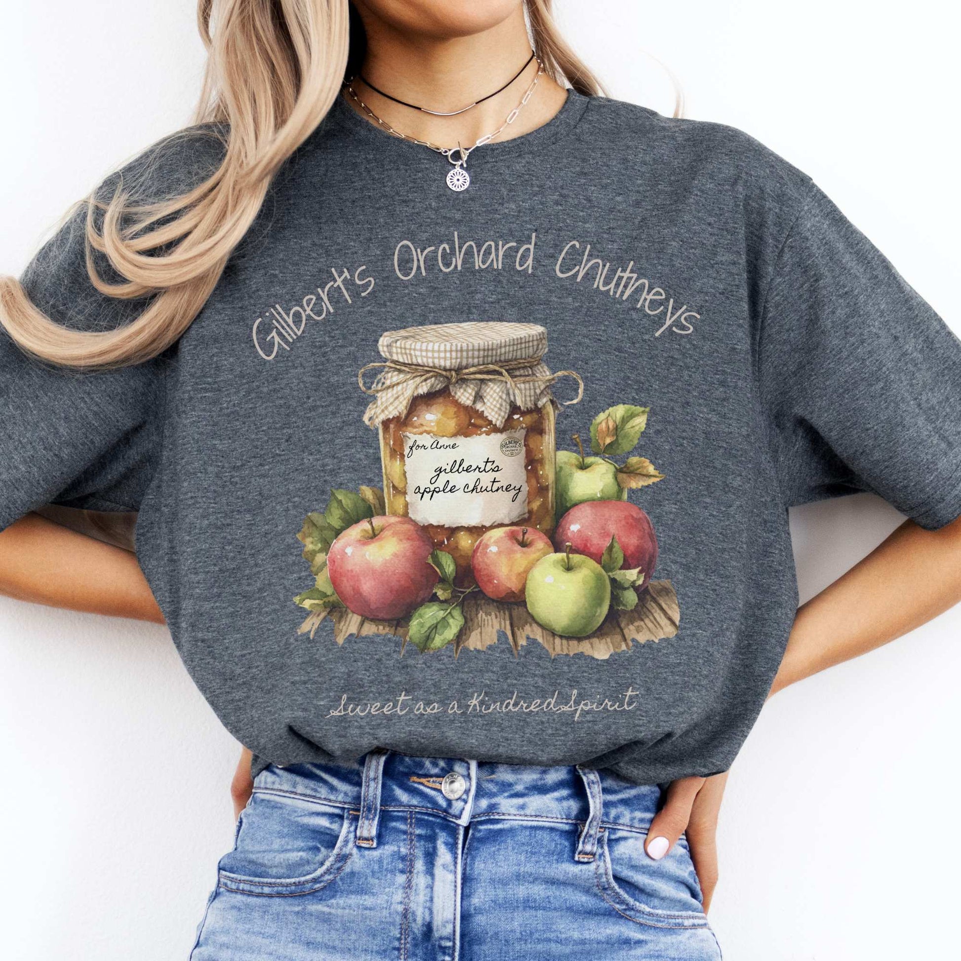 Gilbert's Orchard Chutneys Tee Dark Heather / S T-Shirt The Mystic Eden Bookish Book Lovers