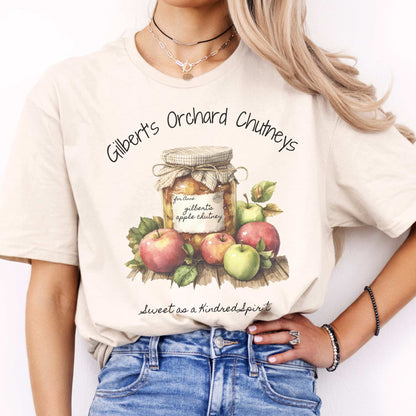 Gilbert's Orchard Chutneys Tee Natural / S T-Shirt The Mystic Eden Bookish Book Lovers