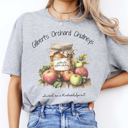 Gilbert's Orchard Chutneys Tee Sport Grey / S T-Shirt The Mystic Eden Bookish Book Lovers