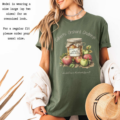 Gilbert's Orchard Chutneys Tee T-Shirt The Mystic Eden Bookish Book Lovers