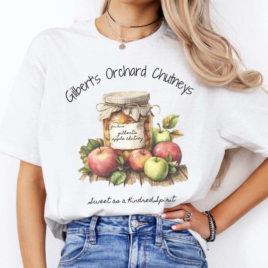 Gilbert's Orchard Chutneys Tee White / S T-Shirt The Mystic Eden Bookish Book Lovers
