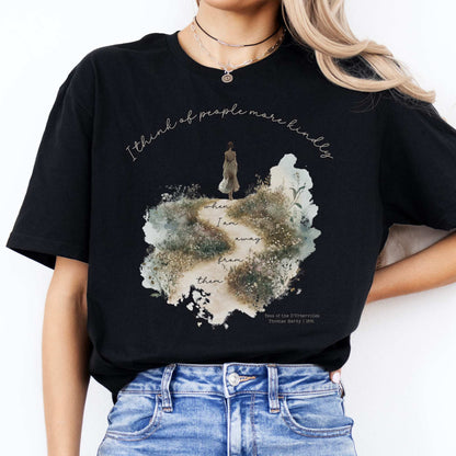 I Think Of People More Kindly When I am Away From them - Tess of the D'Urbervilles Shirt Black / S T-Shirt The Mystic Eden Bookish Book Lovers