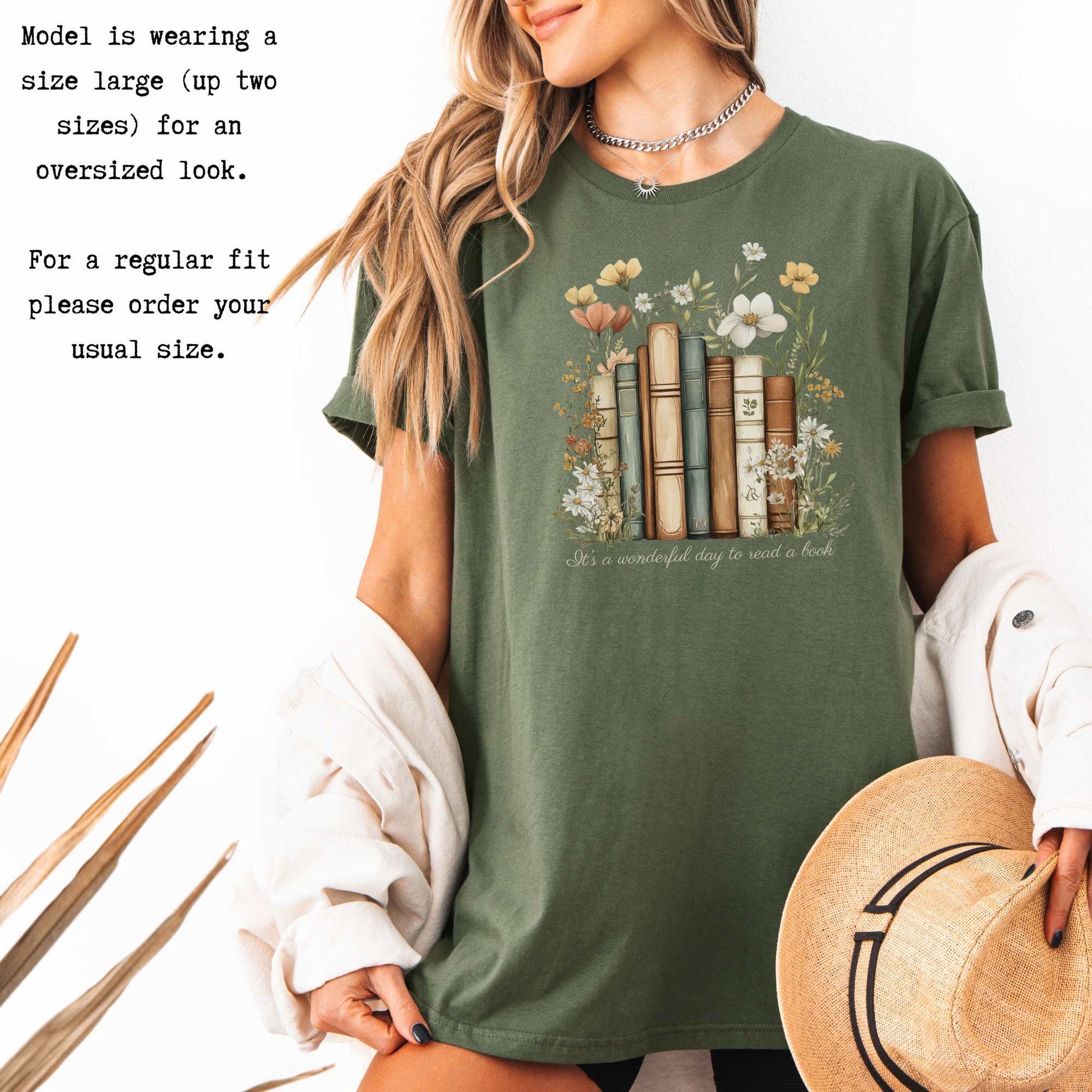 It's A Wonderful Day To Read A Book Shirt T-Shirt The Mystic Eden Bookish Book Lovers