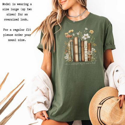It's A Wonderful Day To Read A Book Shirt T-Shirt The Mystic Eden Bookish Book Lovers