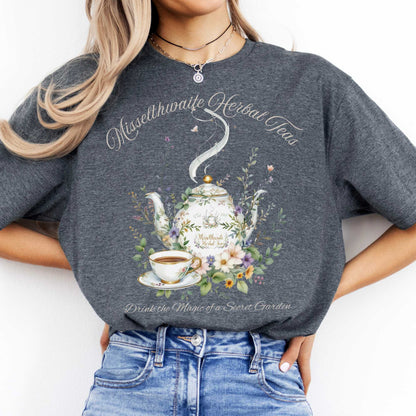Misselthwaite Herbal Teas - The Secret Garden Tee Dark Heather / S T-Shirt The Mystic Eden Bookish Book Lovers