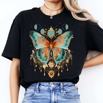 Mystical and Whimsical Butterfly Shirt Black / S T-Shirt The Mystic Eden Bookish Book Lovers