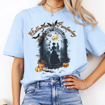 Pemberley Halloween Pride & Prejudice Shirt Light Blue / S T-Shirt The Mystic Eden Bookish Book Lovers