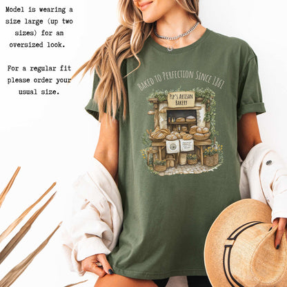 Pip's Artisan Bakery Great Expectations Charles Dickens Tee T-Shirt The Mystic Eden Bookish Book Lovers