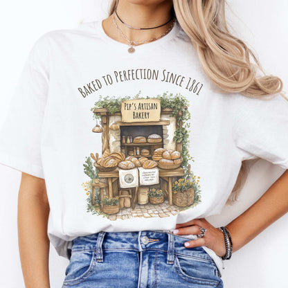 Pip's Artisan Bakery Great Expectations Charles Dickens Tee White / S T-Shirt The Mystic Eden Bookish Book Lovers