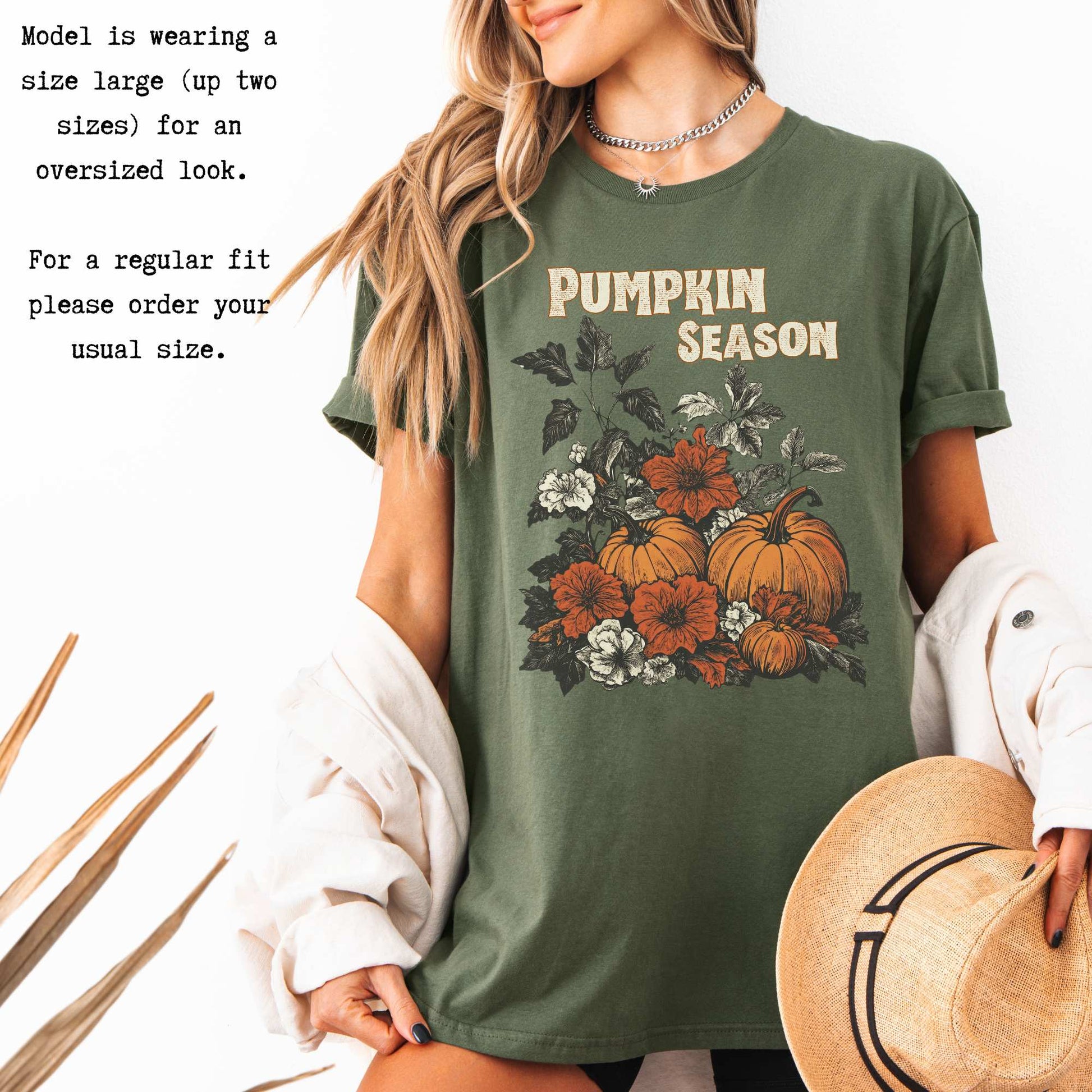 Pumpkin Season Halloween Fall Tee T-Shirt The Mystic Eden Bookish Book Lovers