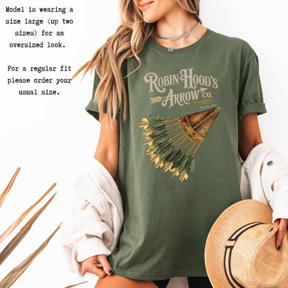 Robin Hood's Arrow Co. Shirt T-Shirt The Mystic Eden Bookish Book Lovers