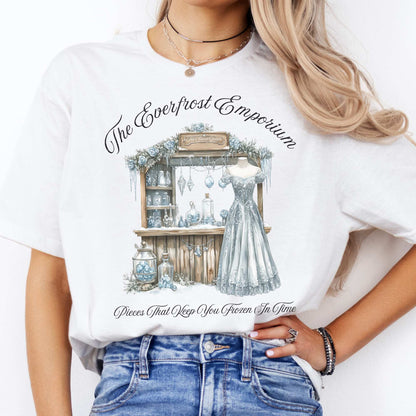 The Everfrost Emporium Snow Queen Fairytale Shirt White / S T-Shirt The Mystic Eden Bookish Book Lovers