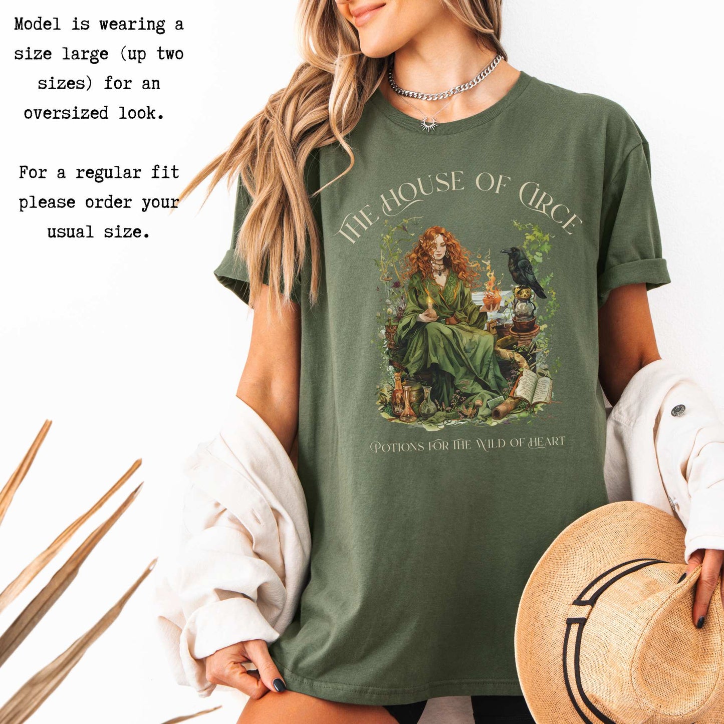 The House of Circe T-Shirt – Potions & Magic Tee T-Shirt The Mystic Eden Bookish Book Lovers