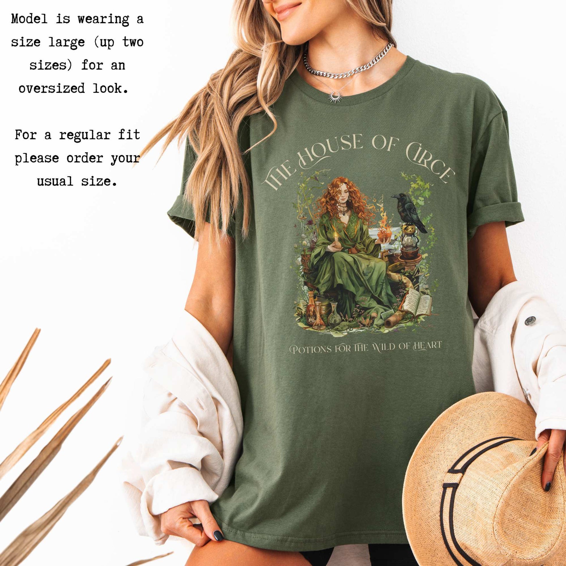 The House of Circe T-Shirt – Potions & Magic Tee T-Shirt The Mystic Eden Bookish Book Lovers