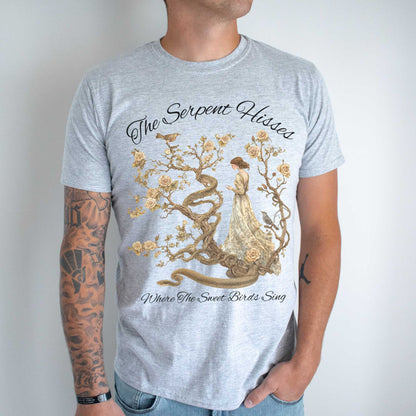 The Serpent Hisses Where the Sweet Birds Sing - Tess of the D'Urbervilles Shirt T-Shirt The Mystic Eden Bookish Book Lovers