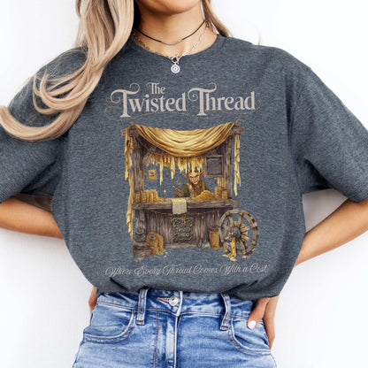 The Twisted Thread Fairytale Shirt Dark Heather / S T-Shirt The Mystic Eden Bookish Book Lovers