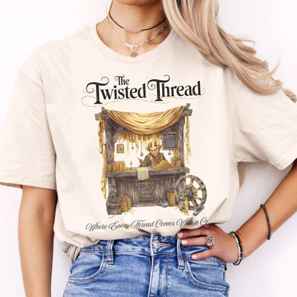 The Twisted Thread Fairytale Shirt Natural / S T-Shirt The Mystic Eden Bookish Book Lovers