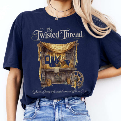 The Twisted Thread Fairytale Shirt Navy / S T-Shirt The Mystic Eden Bookish Book Lovers