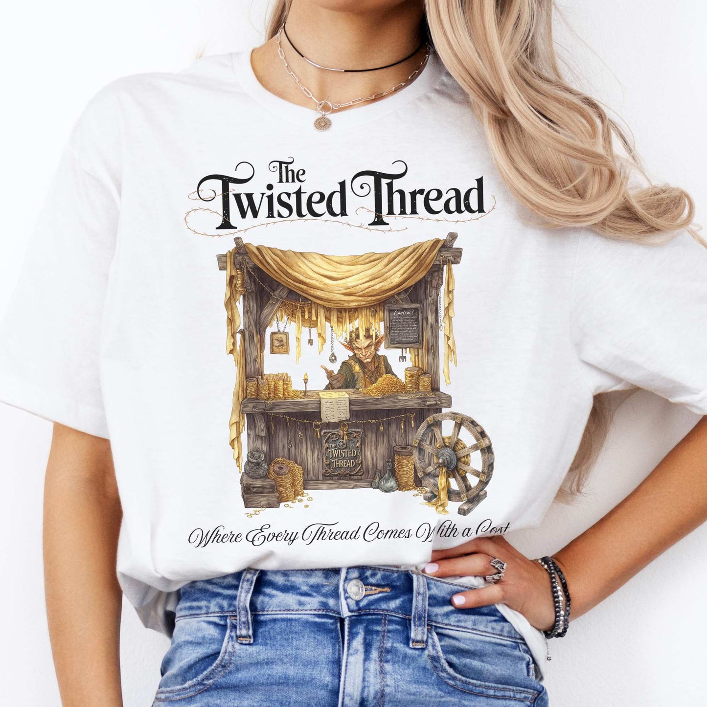 The Twisted Thread Fairytale Shirt White / S T-Shirt The Mystic Eden Bookish Book Lovers