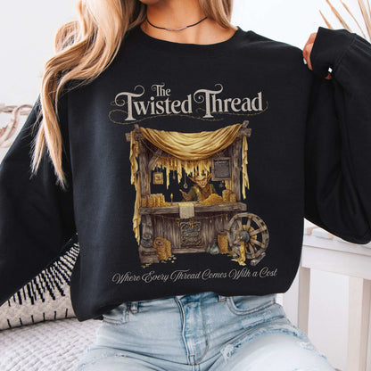 The Twisted Thread Fairytale Sweatshirt Black / S Sweatshirt The Mystic Eden Bookish Book Lovers