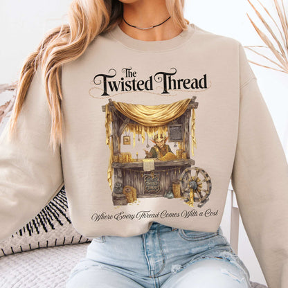 The Twisted Thread Fairytale Sweatshirt Sand / S Sweatshirt The Mystic Eden Bookish Book Lovers