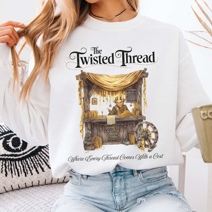 The Twisted Thread Fairytale Sweatshirt White / S Sweatshirt The Mystic Eden Bookish Book Lovers