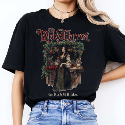 The Wicked Harvest Fairytale Shirt Black / S T-Shirt The Mystic Eden Bookish Book Lovers