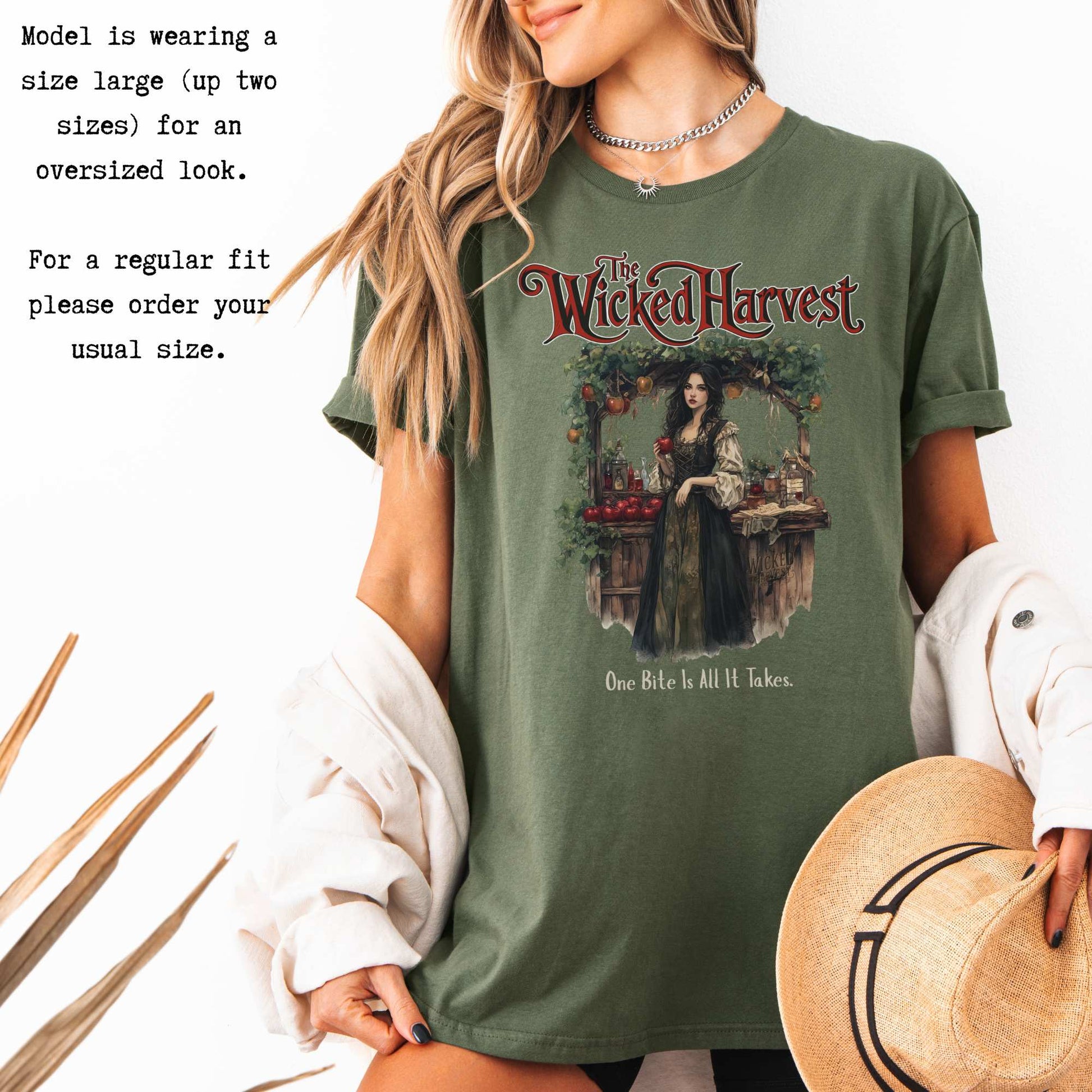 The Wicked Harvest Fairytale Shirt T-Shirt The Mystic Eden Bookish Book Lovers