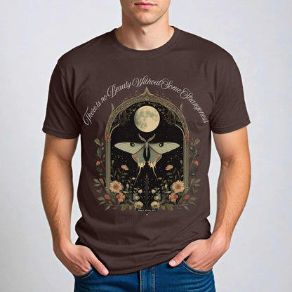 There is no Beauty Without Some Strangeness Edgar Allan Poe Shirt T-Shirt The Mystic Eden Bookish Book Lovers