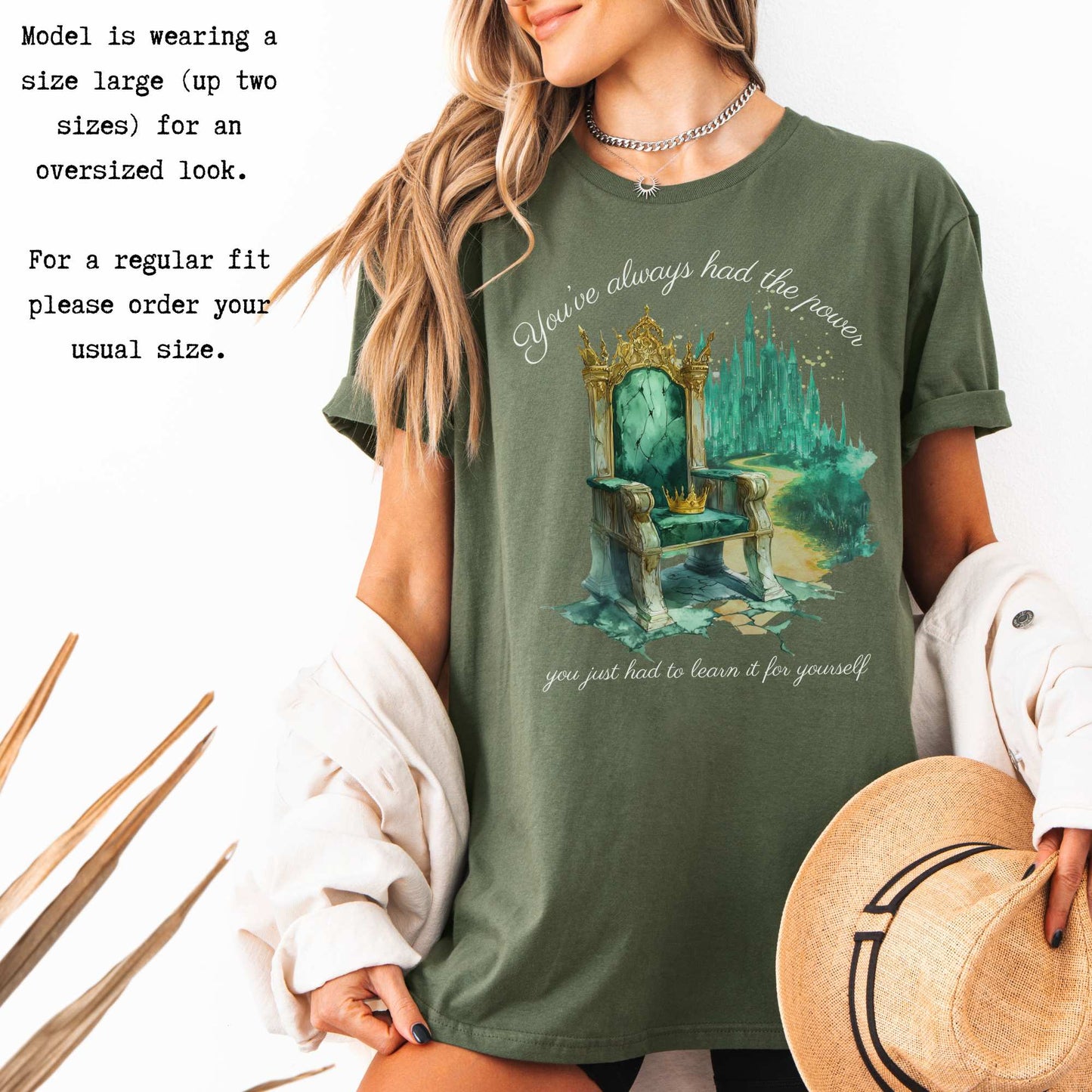 You've Always Had The Power Bookish Shirt T-Shirt The Mystic Eden Bookish Book Lovers