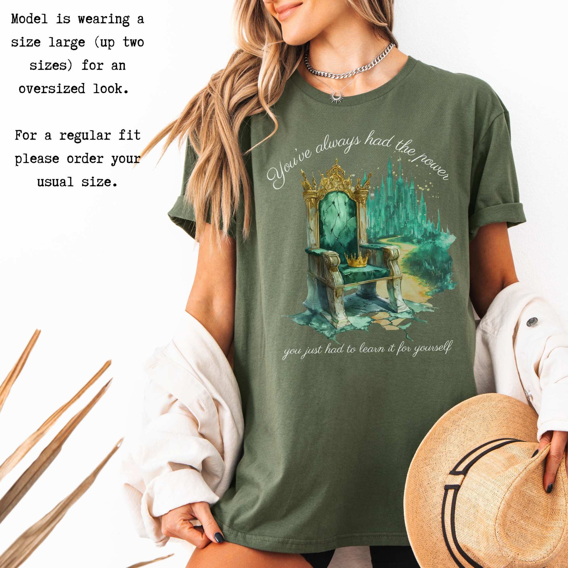 You've Always Had The Power Bookish Shirt T-Shirt The Mystic Eden Bookish Book Lovers